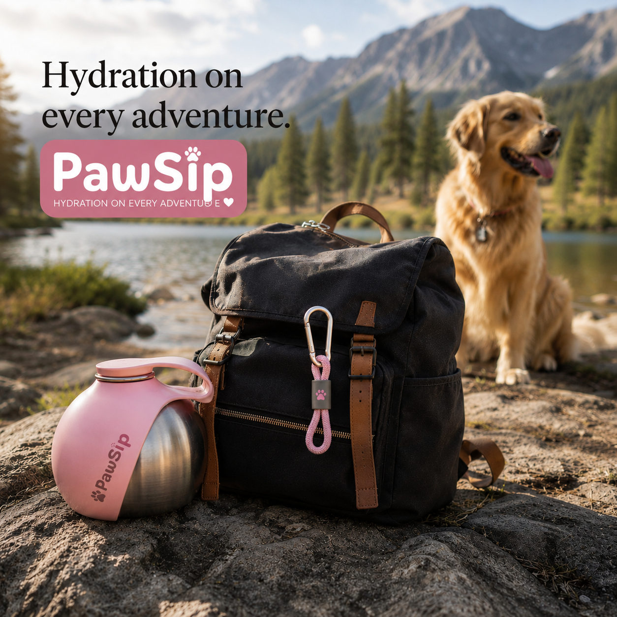 PawSip™ Portable Dog Water Bottle
