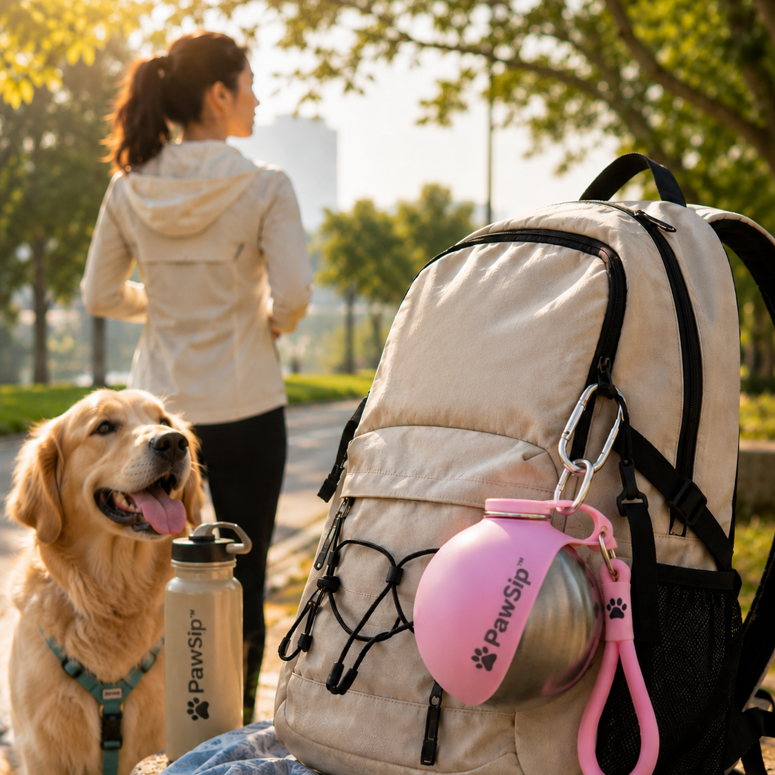 PawSip™ Portable Dog Water Bottle